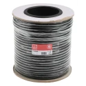 RS PRO 4 Core Telephone Cable, 7 x 0.127 mm Strand, Black PVC Sheath, 100 m Length 518-5689