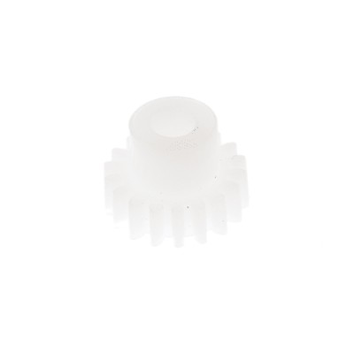 RS PRO Polyoxymethylene 18 Teeth Spur Gear 0.5 Module 3mm Bore 9mm Pitch Diameter 6mm Hub Diameter 521-7017