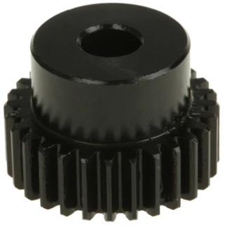 RS PRO Steel 28 Teeth Spur Gear, 1 Module, 8mm Bore, 28 mm Pitch Diameter, 22 mm Hub Diameter 521-6294