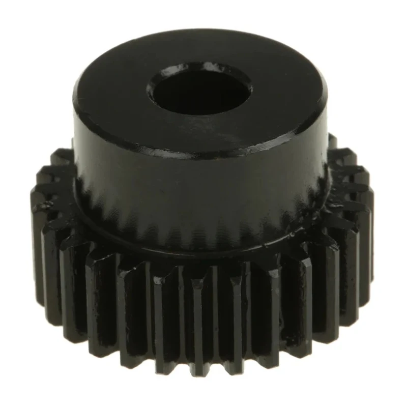 RS PRO Steel 28 Teeth Spur Gear, 1 Module, 8mm Bore, 28 mm Pitch Diameter, 22 mm Hub Diameter 521-6294