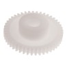 RS PRO Polyoxymethylene 45 Teeth Spur Gear 0.5 Module 5mm Bore 22.5mm Pitch Diameter 12mm Hub Diameter 521-7124