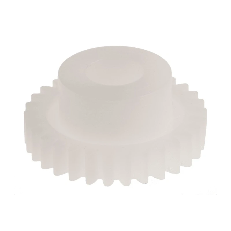 RS PRO Polyoxymethylene 30 Teeth Spur Gear, 0.5 Module, 5mm Bore, 15 mm Pitch Diameter, 10 mm Hub Diameter 521-7067