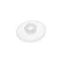 RS PRO Polyoxymethylene 64 Teeth Spur Gear 0.5 Module 6mm Bore 32 mm Pitch Diameter 14 mm Hub Diameter 521-7180