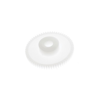 RS PRO Polyoxymethylene 64 Teeth Spur Gear 0.5 Module 6mm Bore 32 mm Pitch Diameter 14 mm Hub Diameter 521-7180