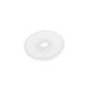 RS PRO Polyoxymethylene 64 Teeth Spur Gear 0.5 Module 6mm Bore 32 mm Pitch Diameter 14 mm Hub Diameter 521-7180