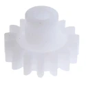 RS PRO Polyoxymethylene 15 Teeth Spur Gear, 0.8 Module, 3mm Bore Diameter, 12mm Pitch Diameter, 6mm Hub Diameter 521-7247