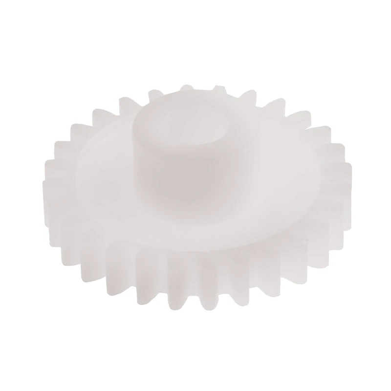 RS PRO Polyoxymethylene 25 Teeth Spur Gear 0.8 Module 5mm Bore 20 mm Pitch Diameter 10 mm Hub Diameter 521-7297