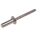 Pop Rivets Stainless Steel Blind Rivet 4.8 mm Diameter 15.5 mm Length Dome Head TD612GT