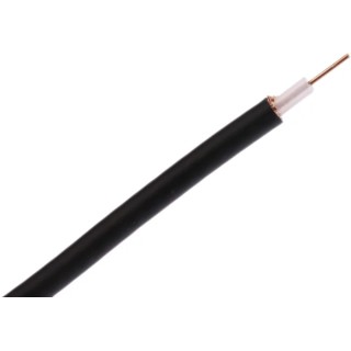 Belden URM43 Series 100 m Coaxial Cable 50 Ω Black Unterminated URM43