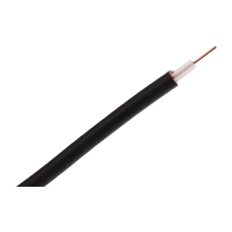 Belden URM43 Series 100 m Coaxial Cable 50 Ω Black Unterminated URM43