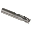 RS PRO Cobalt High Speed Steel End Mill 6 mm Cutter Diameter 9.5 mm Cut Length 36 mm Overall Length Flat Shank Type 523-0515