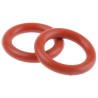 RS PRO Silicon O-Ring, 10.77 mm Inside Diameter, 0.625 in Outside Diameter, 2.62 mm Thickness, Shore 60 Hardness 527-9829