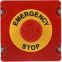 Craig & Derricott EMSH Series Pull Release Emergency Stop Push Button, Surface Mount, SPDT, IP65 EMSH/P/MR/CO
