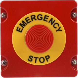 Craig & Derricott EMSH Series Pull Release Emergency Stop Push Button, Surface Mount, SPDT, IP65 EMSH/P/MR/CO