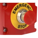 Craig & Derricott EMSH Series Pull Release Emergency Stop Push Button, Surface Mount, SPDT, IP65 EMSH/P/MR/CO
