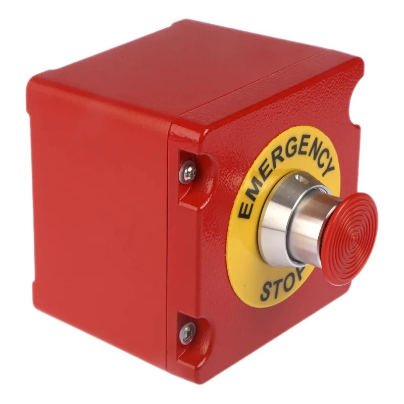 Craig & Derricott EMSH Series Pull Release Emergency Stop Push Button, Surface Mount, SPDT, IP65 EMSH/P/MR/CO