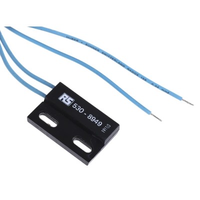 RS PRO Rectangular Epoxy Resin Reed Switch 0.5A 180V AC High Temperature 150°C 530-8949
