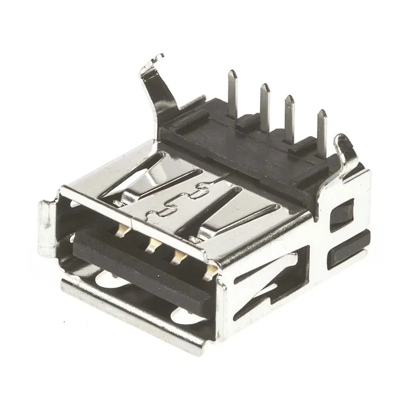 TE Connectivity Right Angle Through Hole Female USB Type A IP68 USB Connector USB 2.0 292303-1