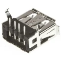 TE Connectivity Right Angle Through Hole Female USB Type A IP68 USB Connector USB 2.0 292303-1