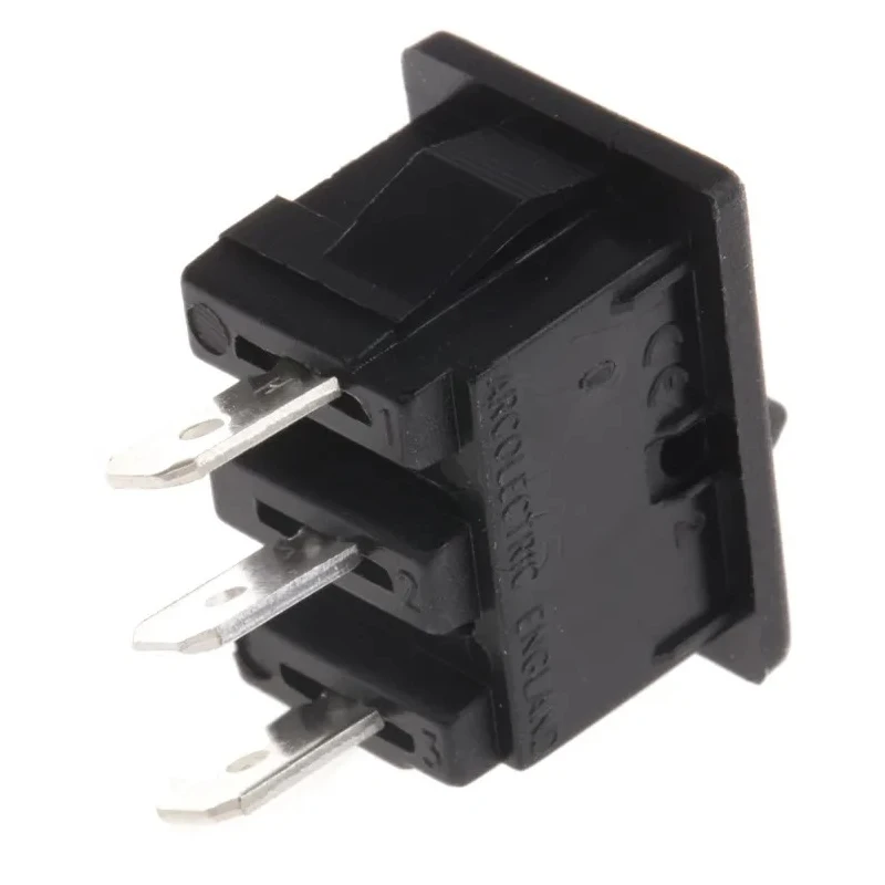 Arcolectric (Bulgin) Ltd SPST On-On On-(On) Panel Mount Rocker Switch Plastic Housing IP67 H8611VBAAB