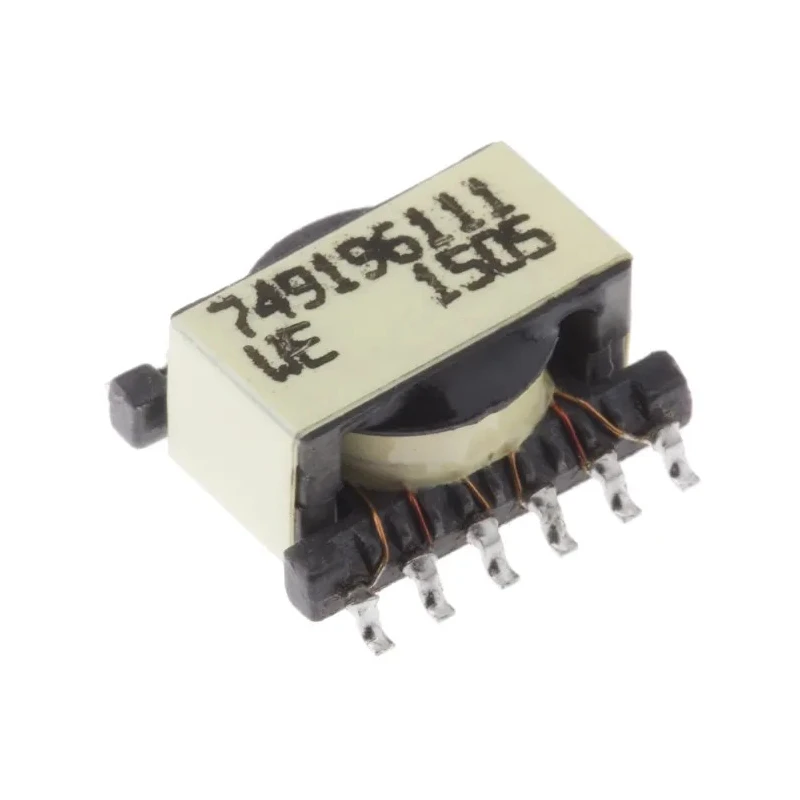 Wurth Elektronik Surface Pulse Transformer 1:1:1:1:1:1 Turns Ratio, 27.4 μH Primary Inductance, 344mΩ Primary 749196111