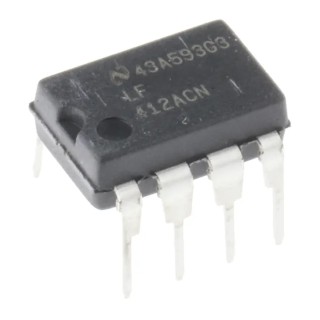 Texas Instruments Operational Amplifier 4 MHz, 8-Pin 18V MDIP LF412ACN/NOPB