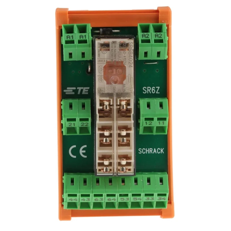 TE Connectivity 24V dc 8A 6 Pole Safety Relay SR6ZB024 5-1415033-1