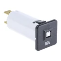 Schurter Thermal Magnetic Circuit Breaker 16A Current Rating 1-Pole Panel Mount 240V AC 32V DC 4404.0006