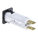 Schurter Thermal Magnetic Circuit Breaker 16A Current Rating 1-Pole Panel Mount 240V AC 32V DC 4404.0006