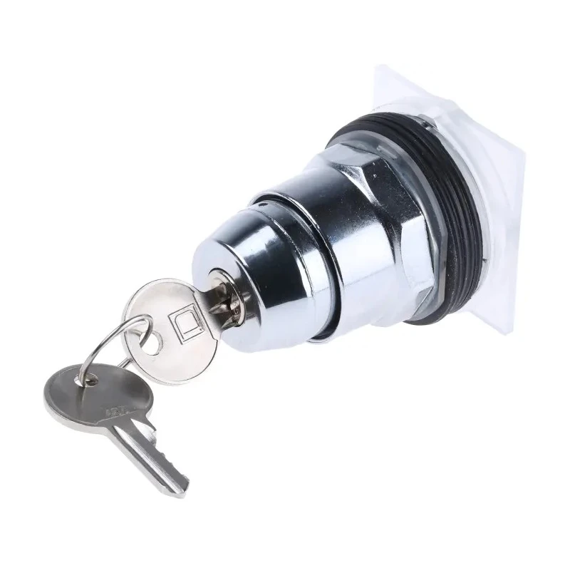 Schneider Electric Harmony 2-position Key Switch Head, Latching, 30 mm Cutout 9001KS11K1R