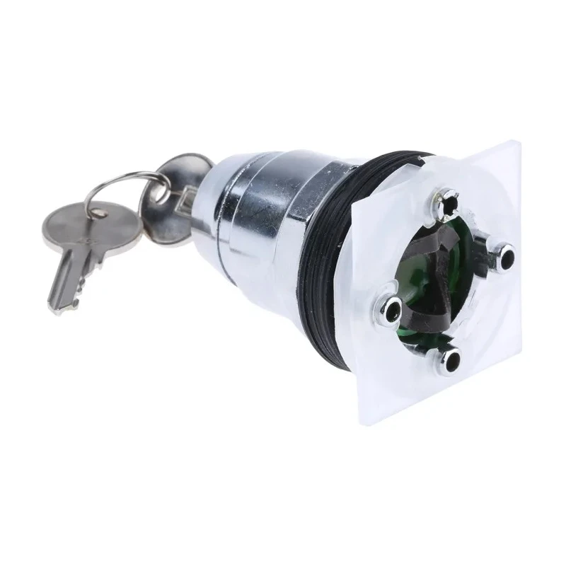 Schneider Electric Harmony 2-position Key Switch Head, Latching, 30 mm Cutout 9001KS11K1R