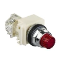 Schneider Electric Harmony 9001K Series Illuminated Push Button Switch Spring Return Panel Mount 30 mm 9001K2L38LRRH13
