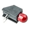 Dialight Red Right Angle PCB LED Indicator 5 mm (T-1 3/4), 1 LED, 2.5 V, Diffused Lens, Model 550-2407F