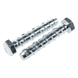RS PRO Steel Zinc Plated Anchor Bolt 75 mm Length 14 mm Drill Diameter Grade 8.8 Steel 526-6643