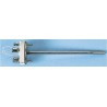 Jumo PT100 RTD Sensor 6 mm Diameter, 393 mm Length, 3 Wire, Class B Accuracy, 400°C Max PT100