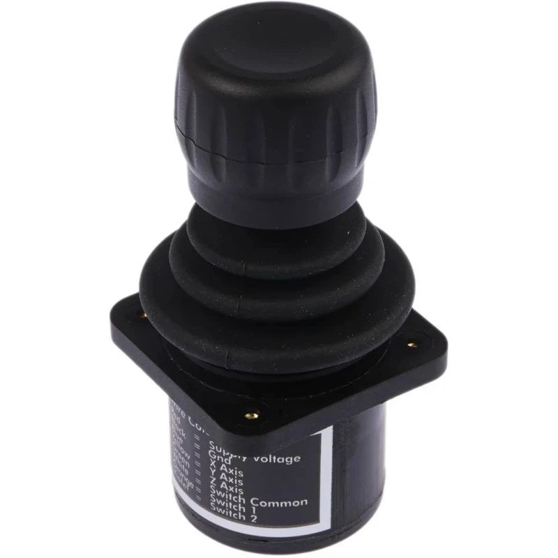 CH Products 3-Axis Hall Effect Joystick Knob IP68, IP65, 5 V dc, 10mA HFX-3600-034