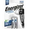 Energizer Ultimate Lithium Lithium Iron Disulphide AAA Battery 1.5 V 2-Pack 7638900262629
