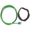 Jumo Type K Thermocouple 6 mm Diameter, 500 mm Length, 200 °C to +80 °C Max, 2500 mm 901150/10-635-1043-1,85-0-48-2000/000