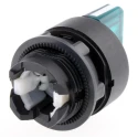 Schneider Electric Harmony Series 3 Position Illuminated Selector Switch Head, 22 mm Cutout, Green Handle, IP67 ZB5AK1333