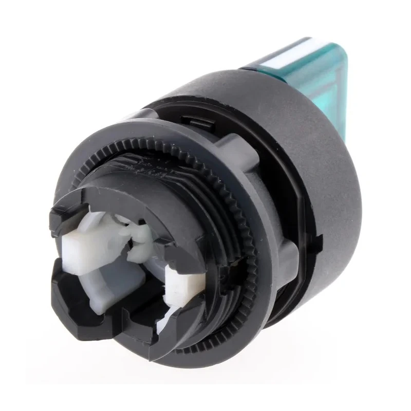 Schneider Electric Harmony Series 3 Position Illuminated Selector Switch Head, 22 mm Cutout, Green Handle, IP67 ZB5AK1333