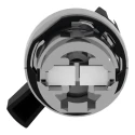 Schneider Electric Harmony Series 2 Position Selector Switch Head, 22 mm Cutout, Black Handle, IP66, IP69, IP67 ZB4BJ4