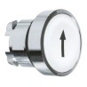Schneider Electric Harmony XB4 Series White Spring Return Push Button Head 22 mm Cutout IP66 IP67 IP69K ZB4BA334