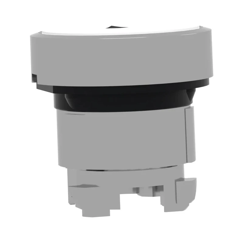 Schneider Electric Harmony XB4 Series White Spring Return Push Button Head 22 mm Cutout IP66 IP67 IP69K ZB4BA334