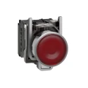 Schneider Electric Harmony XB4 Series Illuminated Push Button Switch, Spring Return, Panel Mount, 22 mm Cutout XB4BW34M5