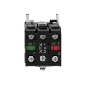 Schneider Electric Harmony XB4 Series Illuminated Push Button Switch, Spring Return, Panel Mount, 22 mm Cutout XB4BW34M5