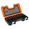 Bahco 20-Piece 1/2 in Deep, Impact, Short, Standard Impact Socket Set D-DD/S20
