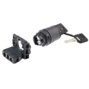 Schneider Electric Selector Switch Key Stay Put Actuator 22 mm Cutout Diameter 2 Positions 1NO Contact XB5AG21