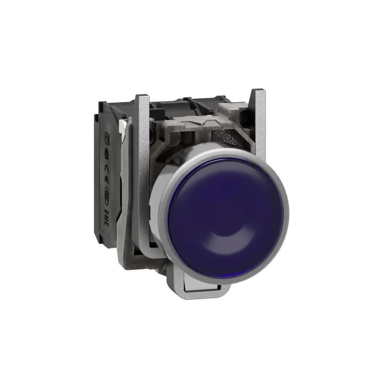 Schneider Electric Harmony XB4 Series Illuminated Push Button Switch, Spring Return, Panel Mount, 22 mm Cutout XB4BW36G5