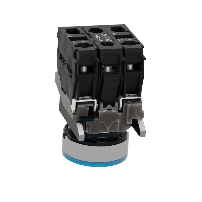 Schneider Electric Harmony XB4 Series Illuminated Push Button Switch, Spring Return, Panel Mount, 22 mm Cutout XB4BW36G5