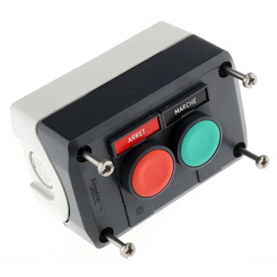 Schneider Electric Harmony Series Spring Return Enclosed Push Button Polycarbonate IP69K IP66 IP67 XALD211